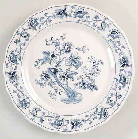 Ming Tree Blue (Double Phoenix Backstamp) by Nikko