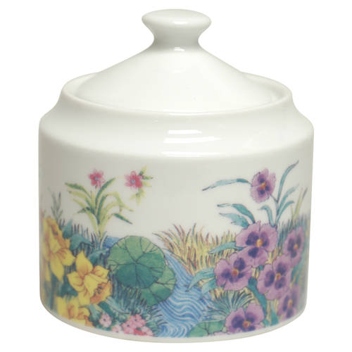 Secret Garden Sugar Bowl & Lid