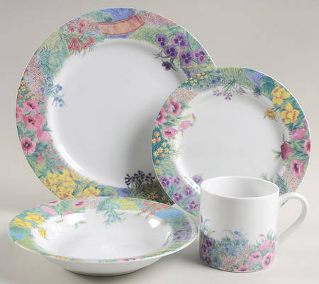 Secret Garden 4 Piece Place Setting