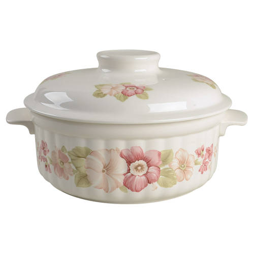 Summer Glade 2.5 Qt Round Covered Casserole