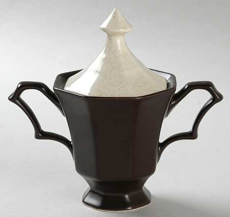 Wheat Sugar Bowl & Lid