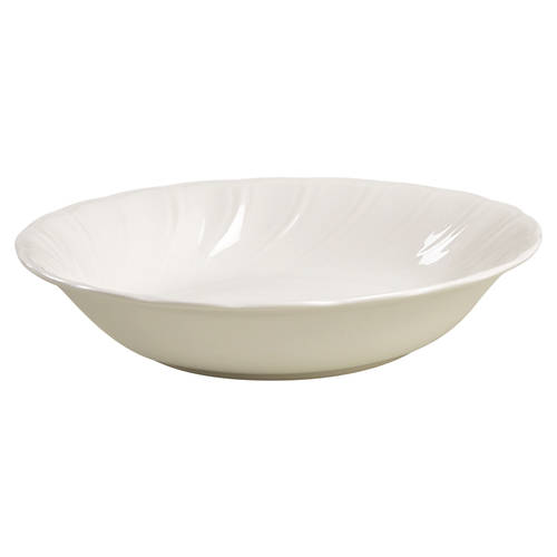 White Satin Soup/Cereal Bowl