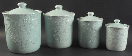 Woodbury Green (4 Piece) Canister Set (Box Set)