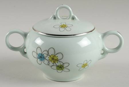 Mist Sugar Bowl & Lid