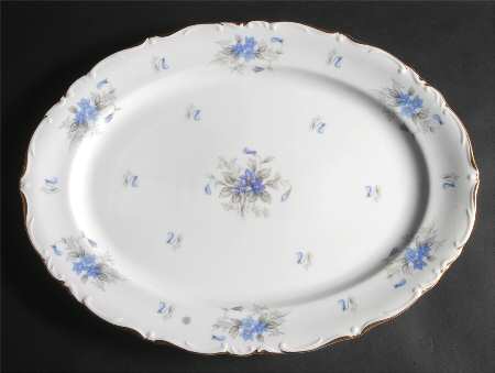 Violetta 16" Oval Serving Platter