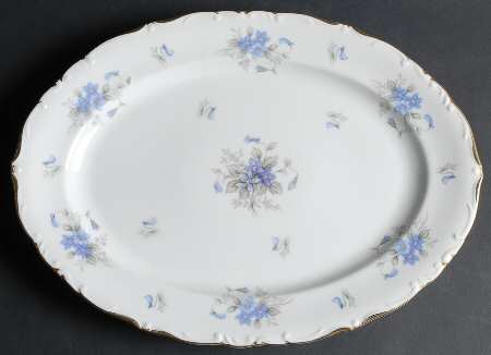 Violetta 14" Oval Serving Platter
