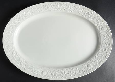 Chateau Rose 16" Oval Serving Platter