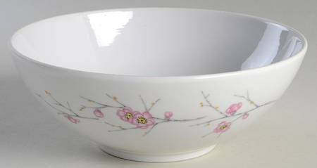 Spring Blossom Round Vegetable No Lid