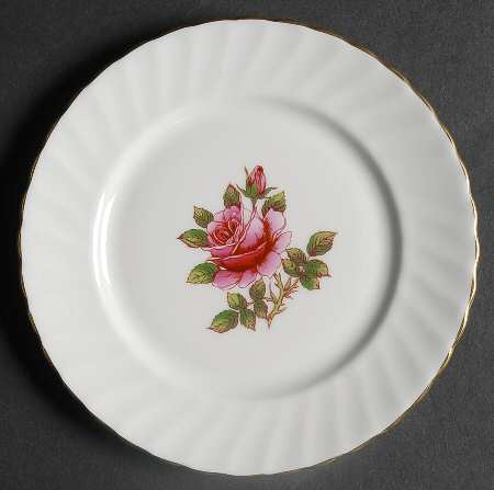 Carleton Rose Bread & Butter Plate