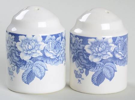 Indigo Rose Salt & Pepper Set