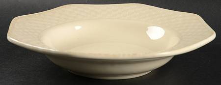 Rattan Large Rim Soup Bowl