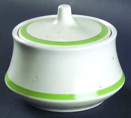 Evergreen Sugar Bowl & Lid