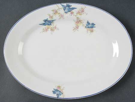 NAI14 11" Oval Serving Platter