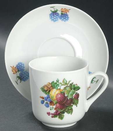 NAA4 Flat Cup & Saucer Set by Naaman Israel