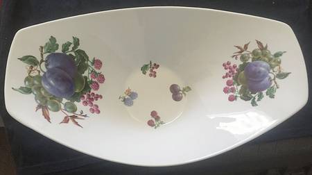NAA4 15" Oval Serving Bowl by Naaman Israel