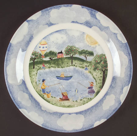 Remember When 12" Chop Plate (Round Platter)