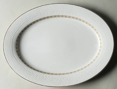 Dune 14" Oval Serving Platter