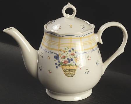 Dena's Garden Teapot & Lid