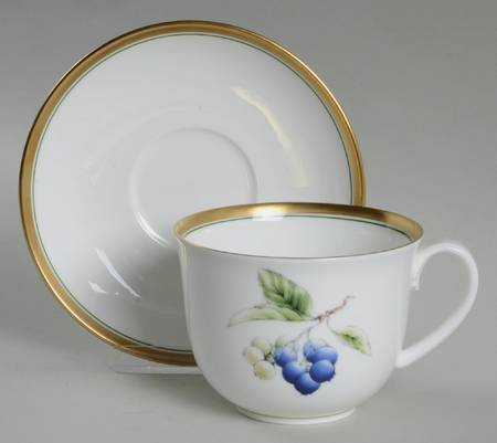 Summers Bounty Oversized Cup & Saucer Set