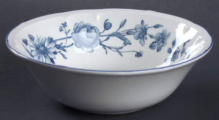 Antoinette Blue Fruit/Cereal Bowl