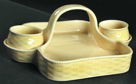 Woodbury Basket Yellow by Nikko