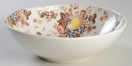 Fruit Festival 8" Round Vegetable Bowl