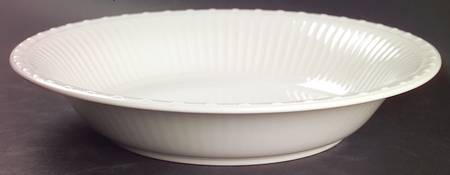 Palazzo White 10" Round Vegetable Bowl