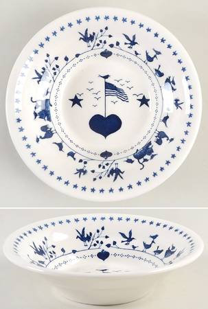 Americana Fruit/Dessert (Sauce) Bowl