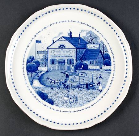 Americana Cake Plate
