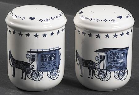 Americana Salt & Pepper Set