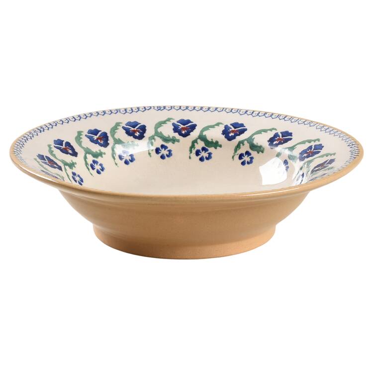 Pansy 9" Soup/Pasta Bowl
