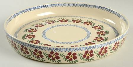 Old Rose 11'' Quiche