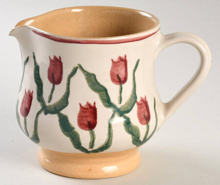 Red Tulip Creamer