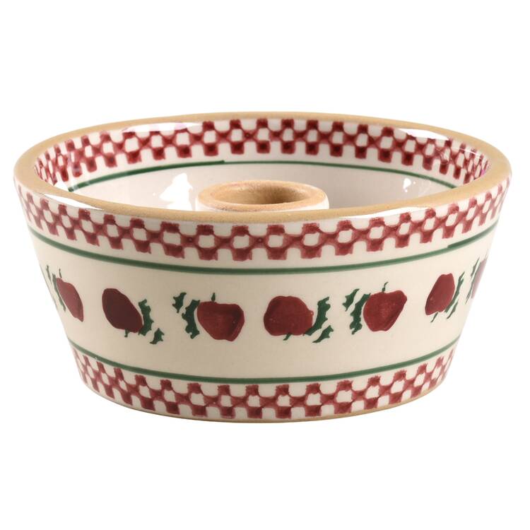 Apple Reversible Candleholder (Either Taper Or Piller)
