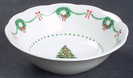 Americana Christmas Dip Bowl for Chip & Dip Set