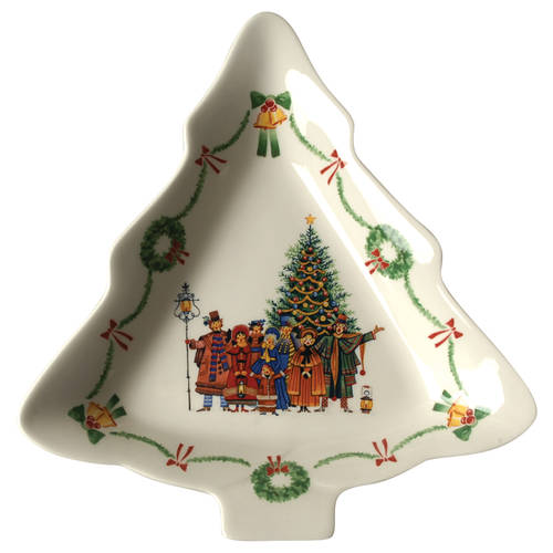 Americana Christmas 1 Part Medium Tree Shaped Dish