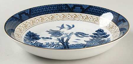 Blue Willow Coupe Soup Bowl