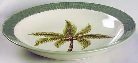 Safari Green 10" Individual Pasta Bowl by Noritake