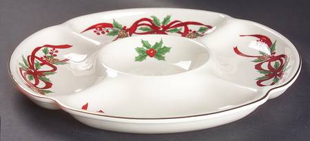 12 Days of Christmas (Red Ribbons, Gold Trim) 5-Part Relish