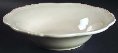 Country Manor White 11" Round Vegetable Bowl