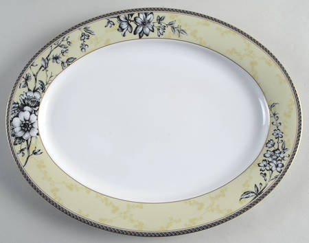 Vivian 14" Oval Serving Platter
