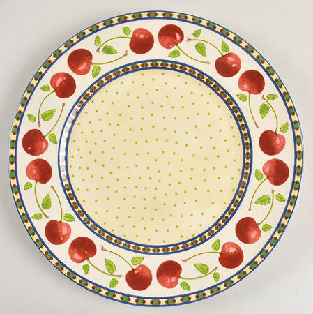 Cherries Jubilee Dinner Plate