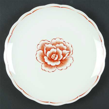 Hana Floral Luncheon Plate