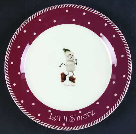 Let It S'More Salad Plate