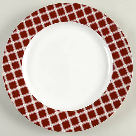 Crew Deck Red 12" Chop Plate (Round Platter) by Nautica