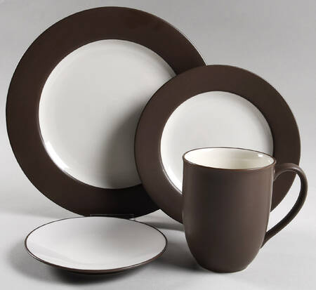 Colorwave Chocolate 32  Piece Estate Set