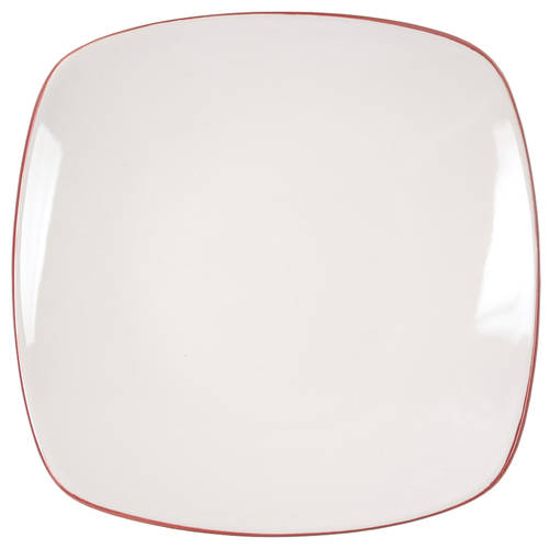 Colorwave Raspberry Square Salad Plate