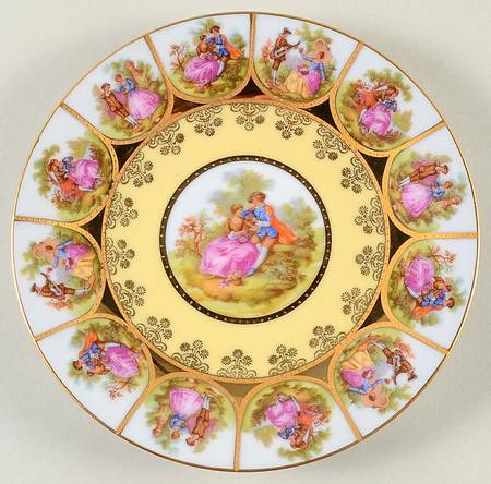 Love Story Salad Plate