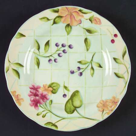 Garden Trellis Salad Plate