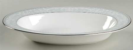 Sky Symphony 11" Oval Vegetable Bowl